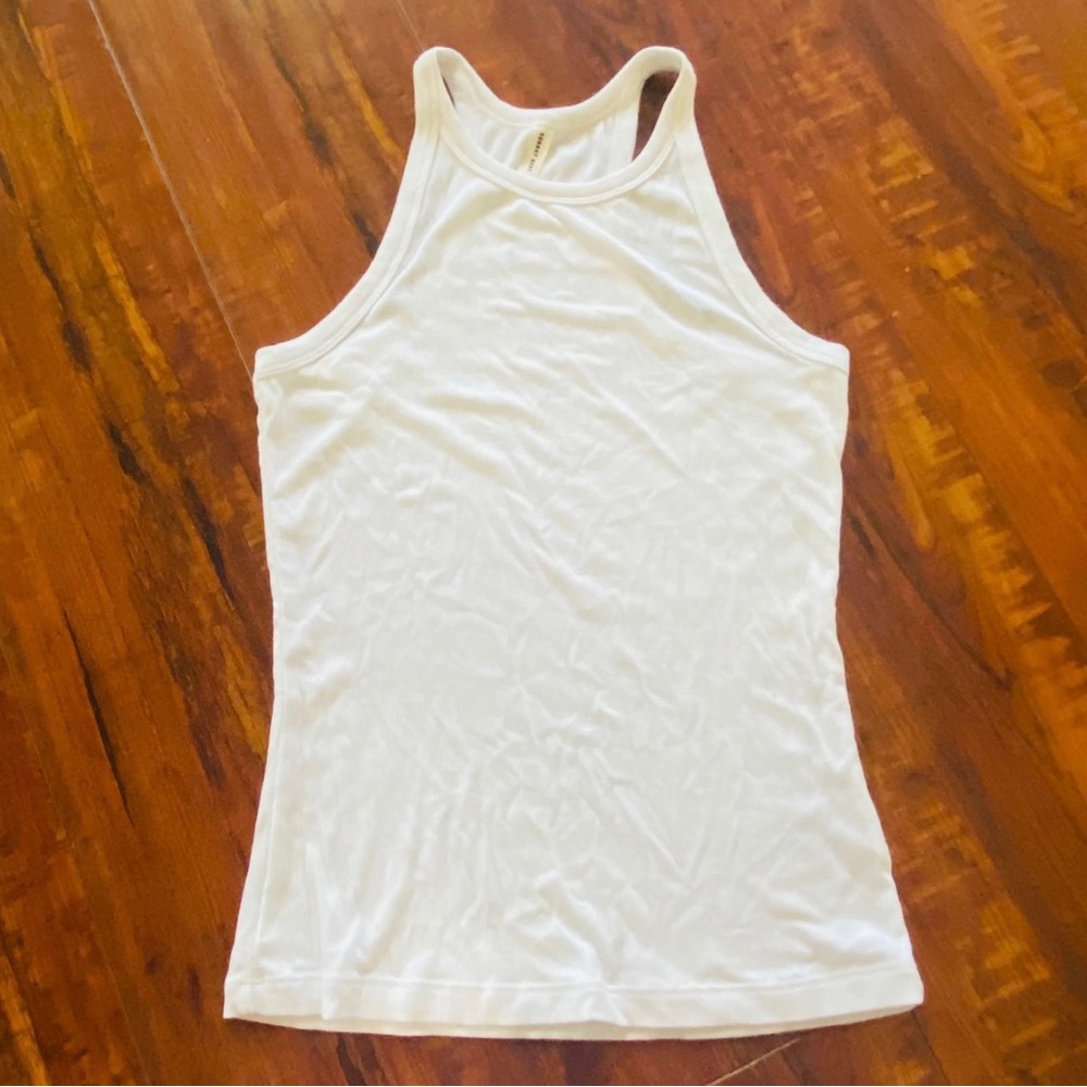 Aritzia brand Sunday Best white Tank Top